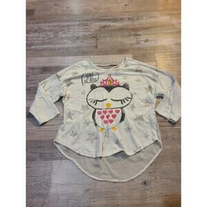 Self esteem xl (16) girls owl shirt